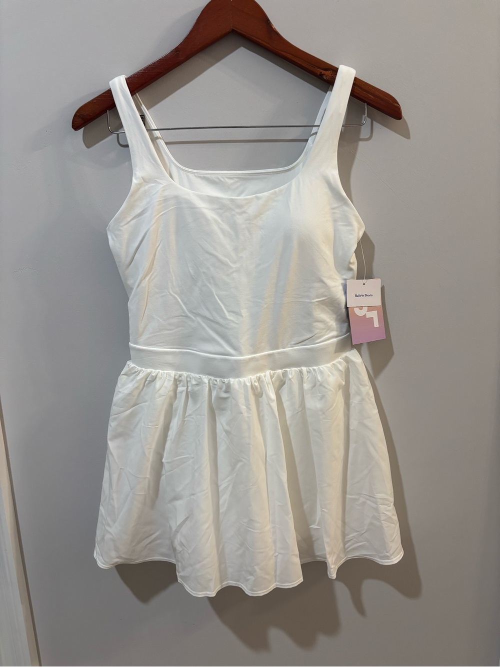 Women's White Active Dress w/ Shorts - JoyLab
- Small, Medium, or Large - NWT